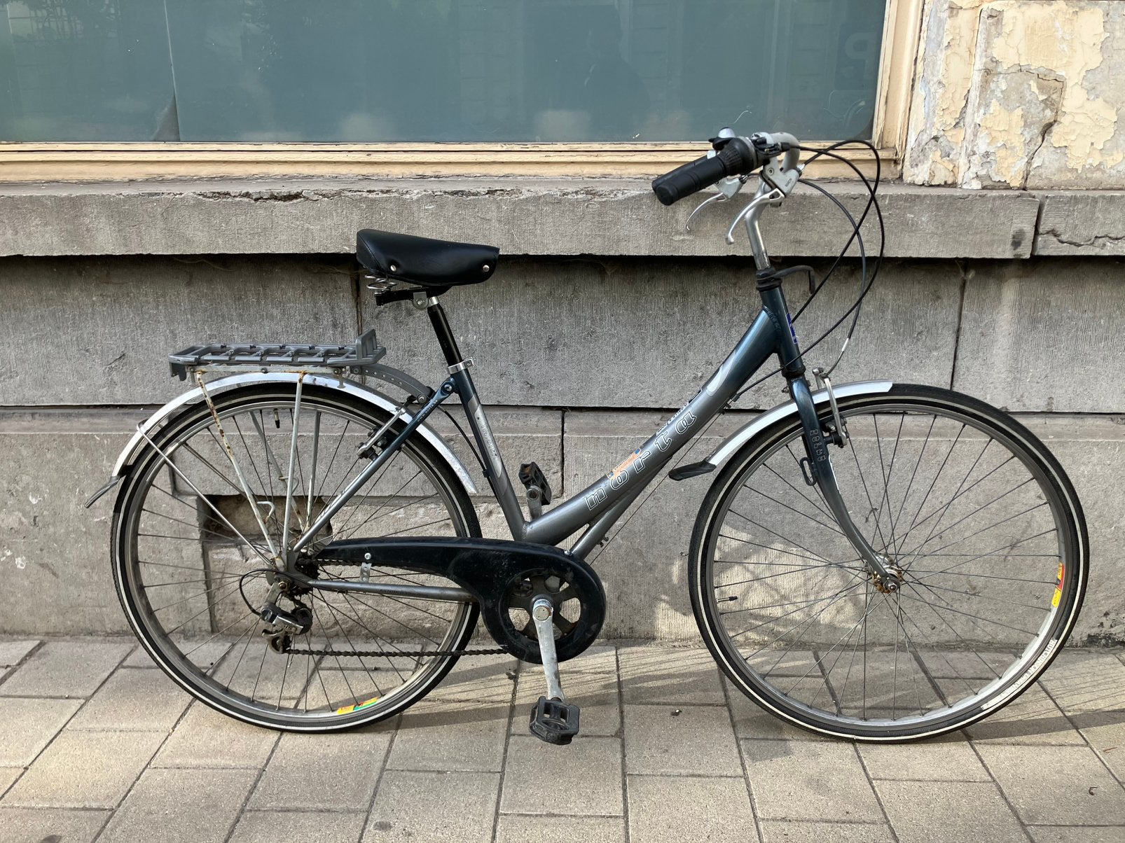 Norta Damesfiets Stadfiets Alu, Gebruikt, Velgrem, Versnellingen, 50 tot 53 cm