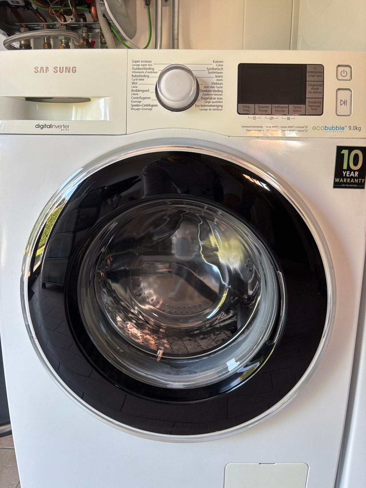 Wasmachine, Electroménager, Lave-linges séchants, 8 à 10 kg, Enlèvement, Utilisé, 85 à 90 cm