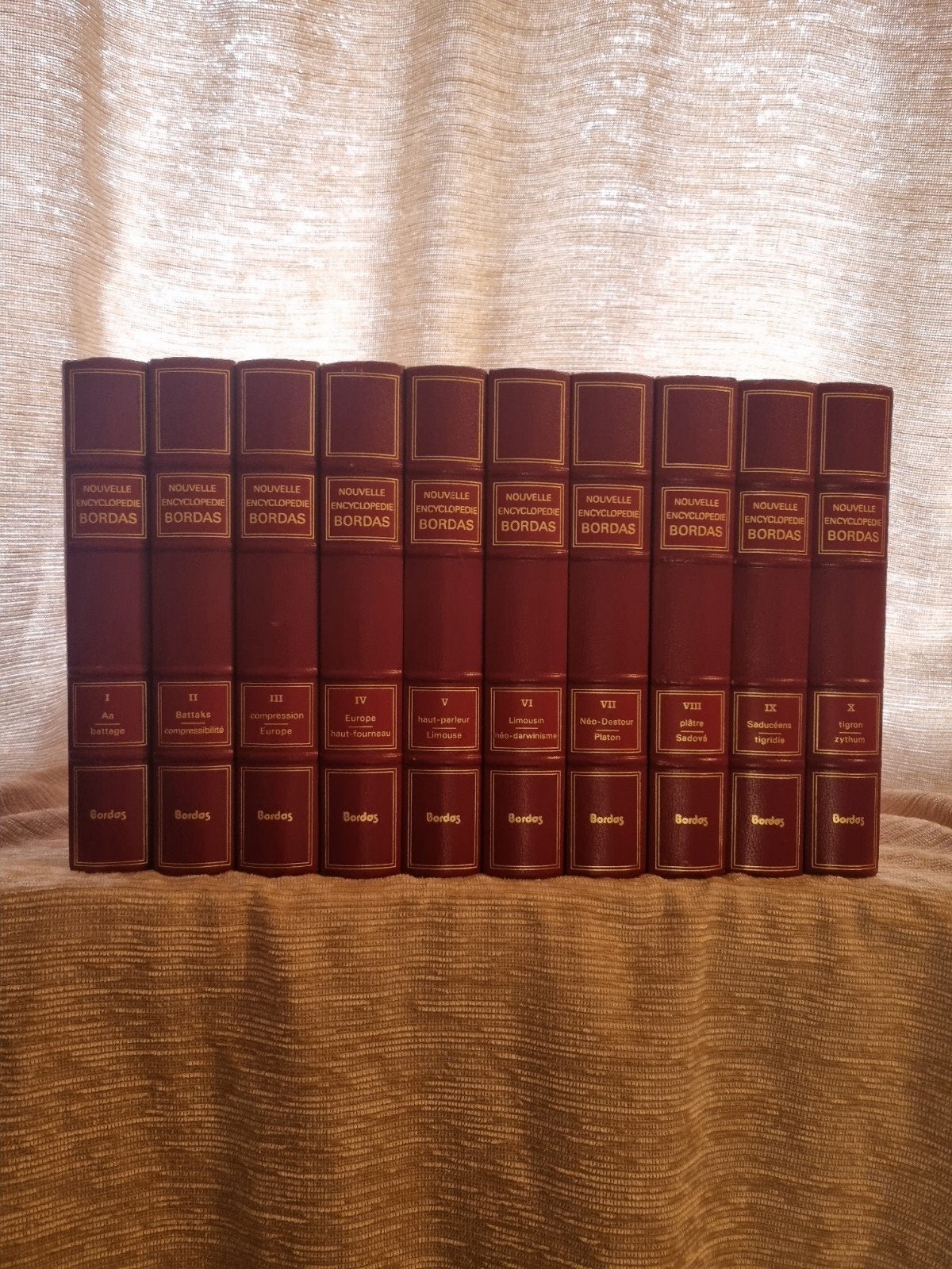 Boeken BORDAS FR., Ophalen, Complete serie, BORDAS, Zo goed als nieuw