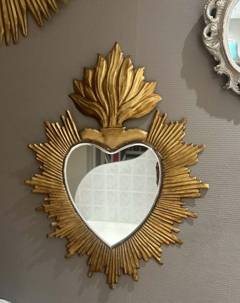 miroir ex-voto "Radieux", Maison & Meubles, Accessoires pour la Maison | Miroirs, Moins de 100 cm, Comme neuf, Enlèvement, Moins de 50 cm