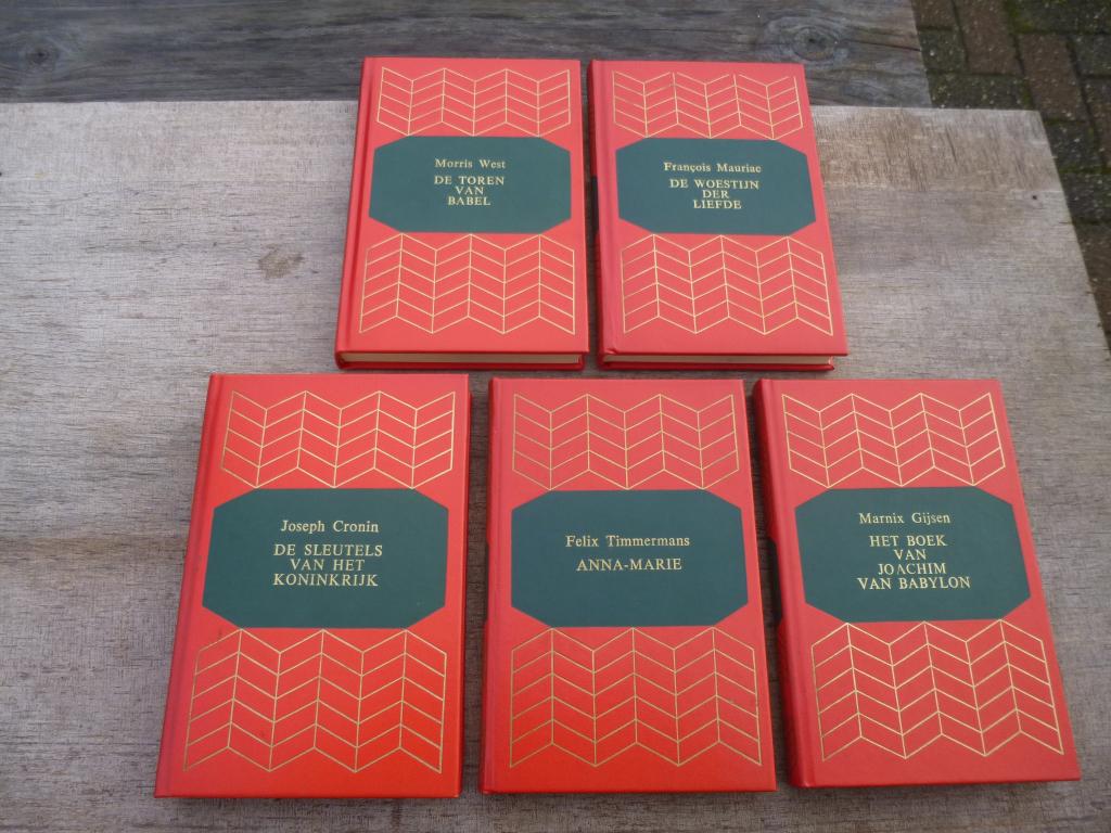 Mooie serie van 5 boeken., Boeken, Ophalen, Gelezen