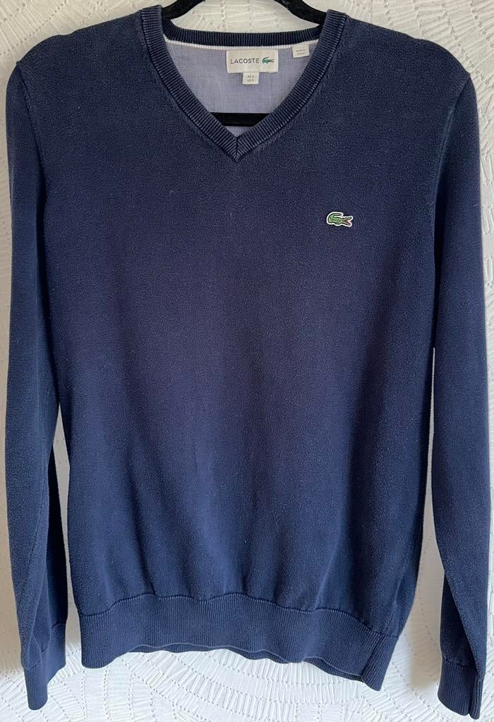 Pull Lacoste, Verzenden, Zo goed als nieuw, Maat 46 (S) of kleiner, Blauw
