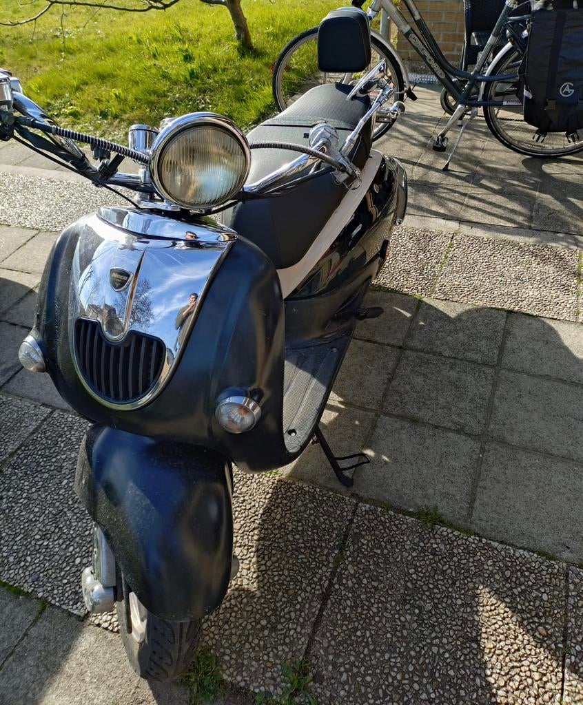 Scooter A klasse, Ophalen, Gebruikt