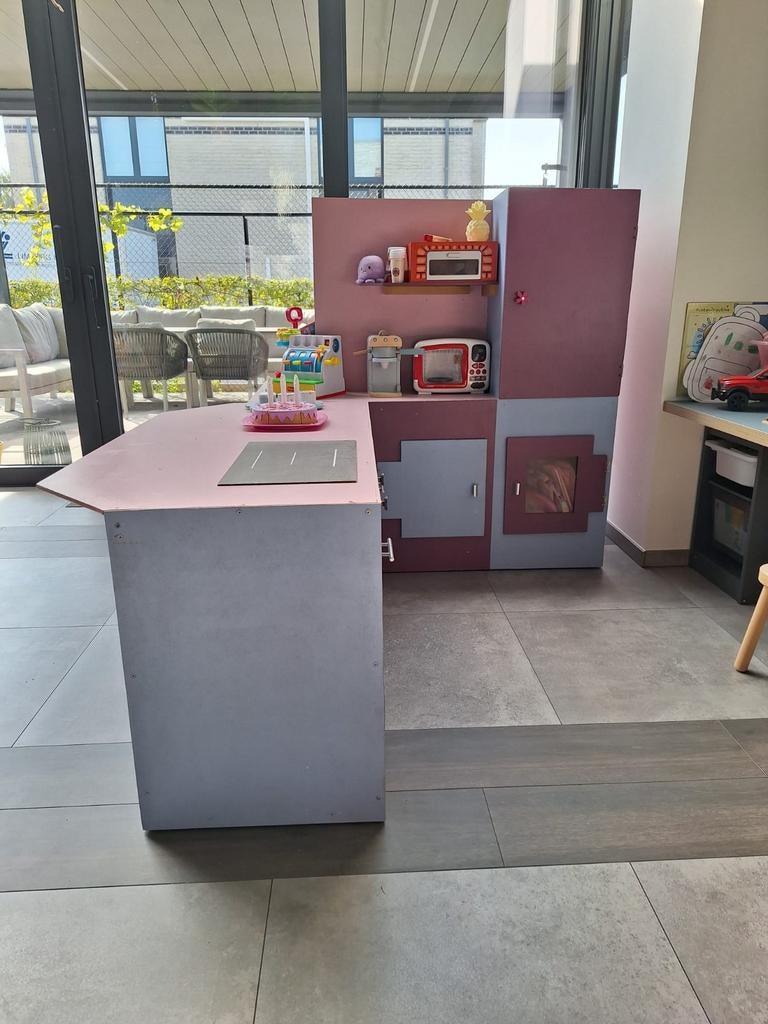 kitchenette pour enfants, Enlèvement, Comme neuf, Bois, Accessoires de cuisine de jeu