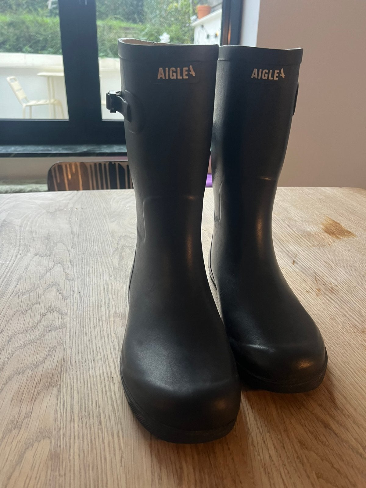 Regenlaarzen Aigle maat 37, Ophalen, Gebruikt, Jongen of Meisje, Laarzen