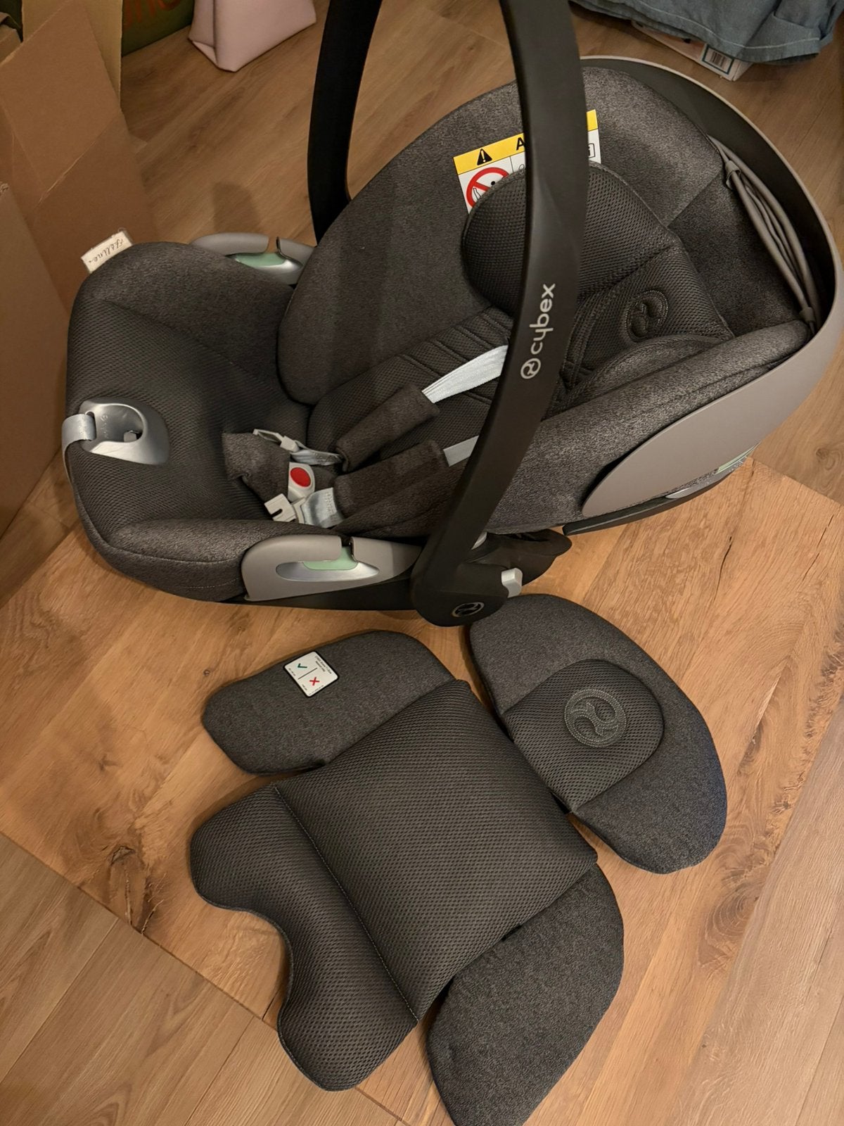 CYBEX Cloud T i-Size Plus Platinum – Mirage Grey, Ophalen of Verzenden, Zo goed als nieuw