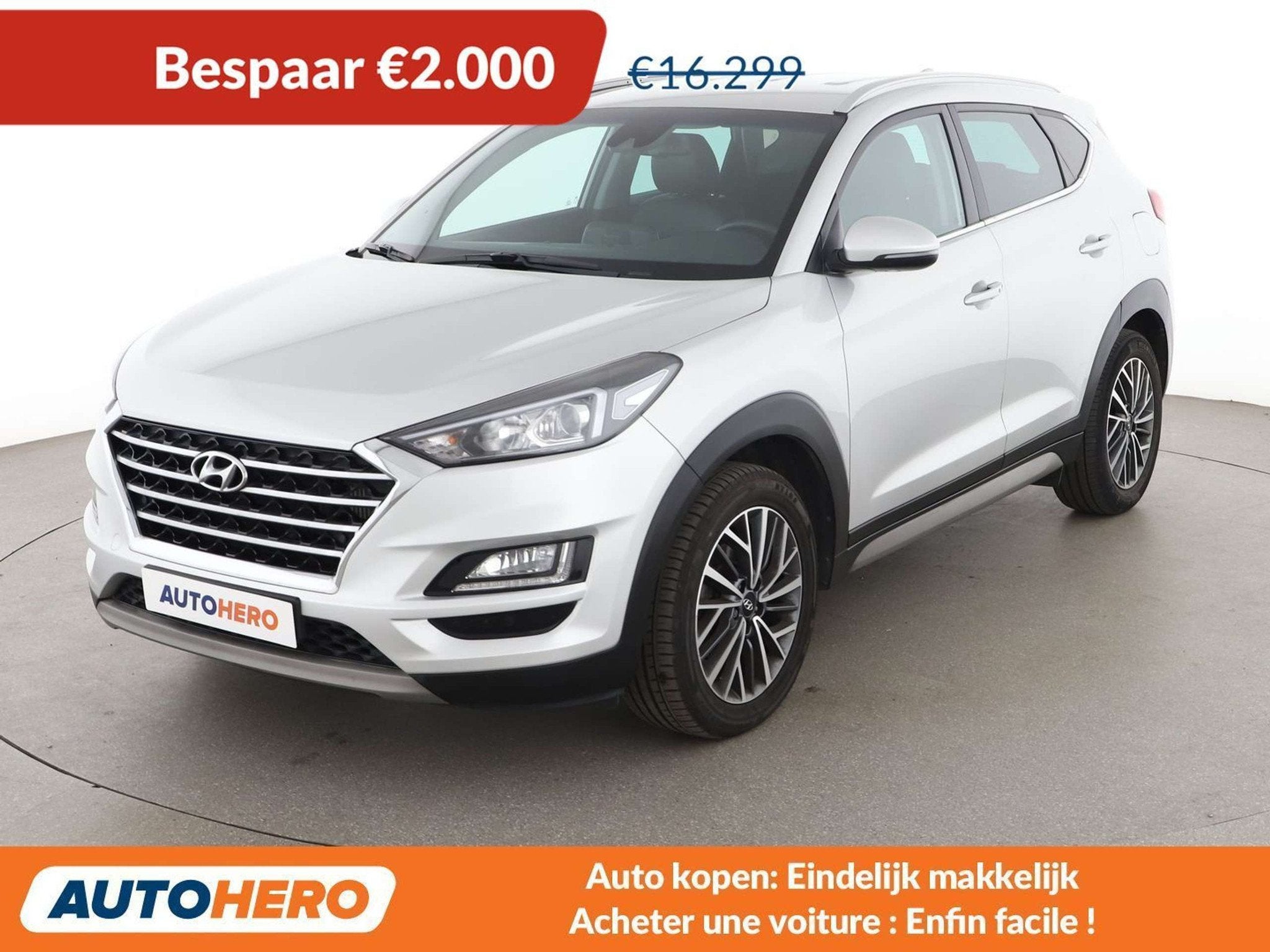 Hyundai Tucson 1.6 CRDi Business 2WD (automatique), Autos, Argent ou Gris, Euro 6, 5 portes, Automatique