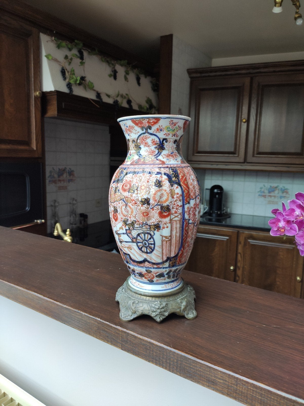 Vases chinois, Enlèvement