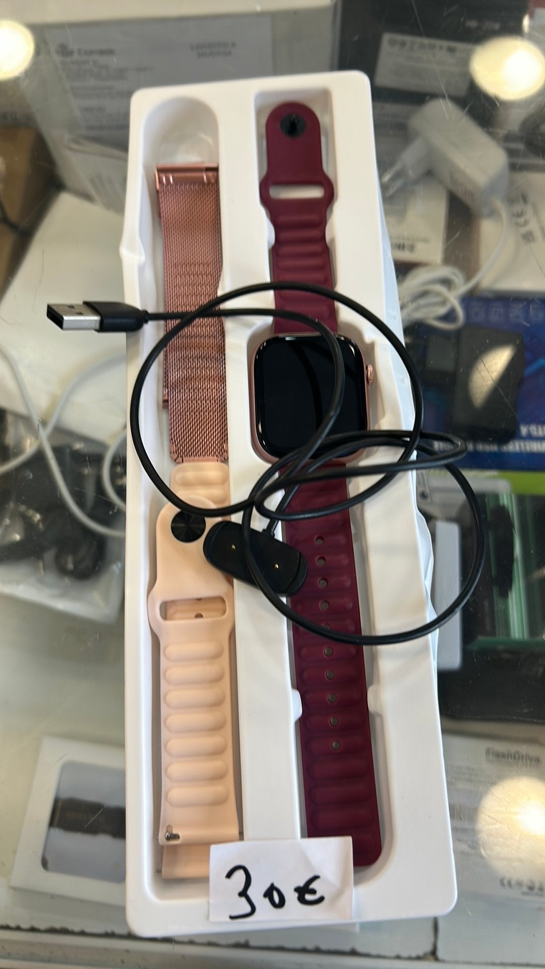 Montre connectée, Neuf, Enlèvement, Violet, Avancer d'un pas