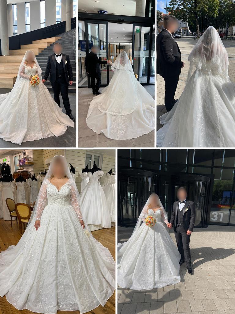 Robe de Mariée, Kleding | Dames, Trouwkleding en Trouwaccessoires, Gedragen, Trouwjurk, Wit, Ophalen