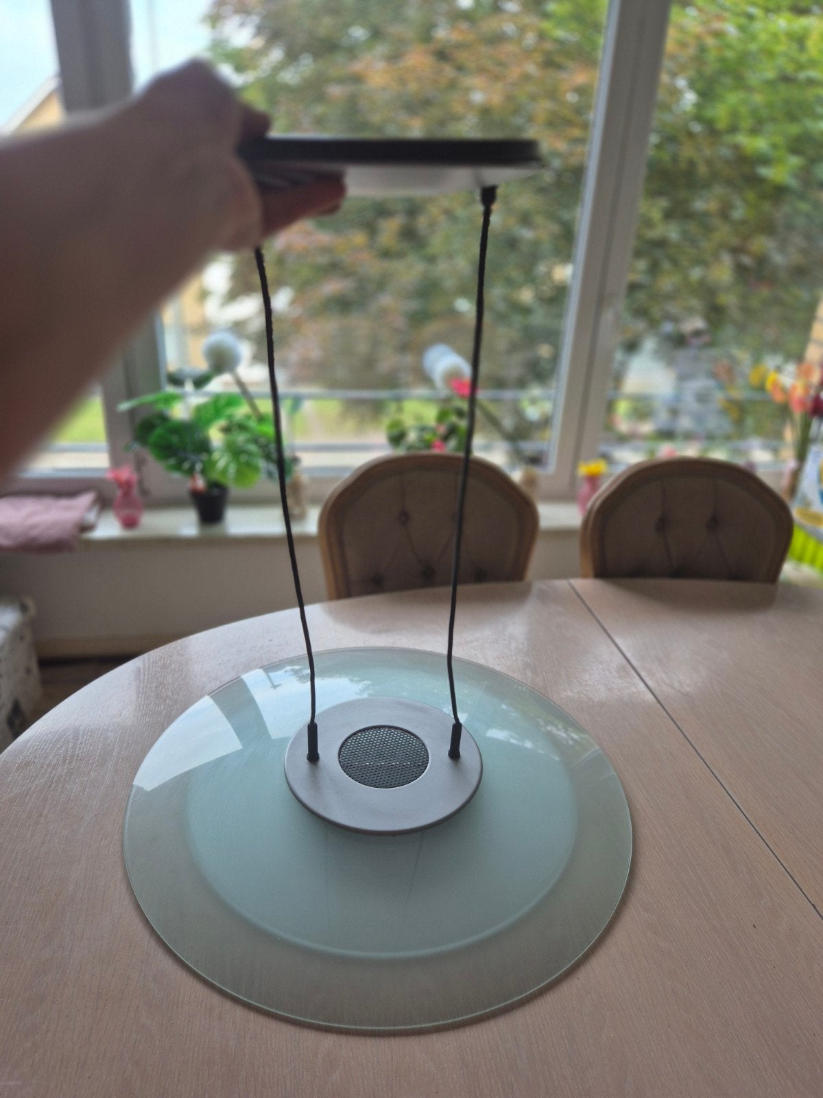 Luster glas, Ophalen, Zo goed als nieuw, Rond