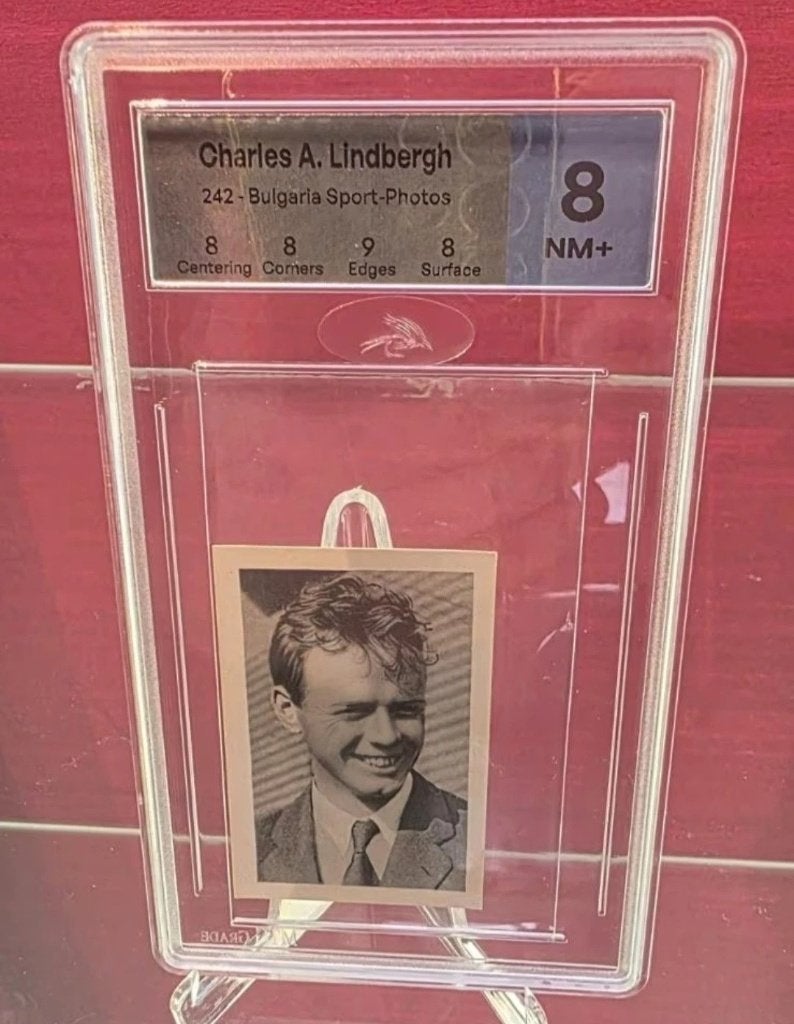 1932+Charles Lindbergh+Bulgaria sport photos+Gradée 8, Enlèvement ou Envoi, Comme neuf, Autres types