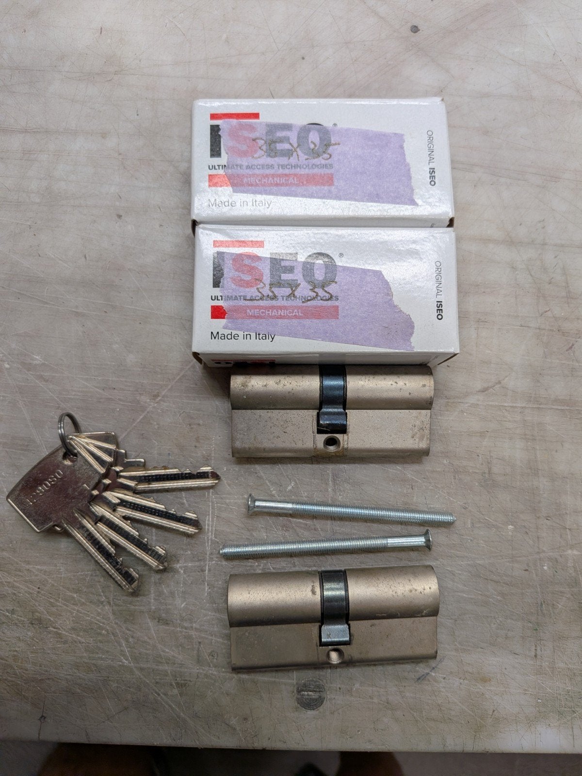 serrures à barillet diverses (voir description), Bricolage & Construction, Enlèvement ou Envoi, Comme neuf, Autres types