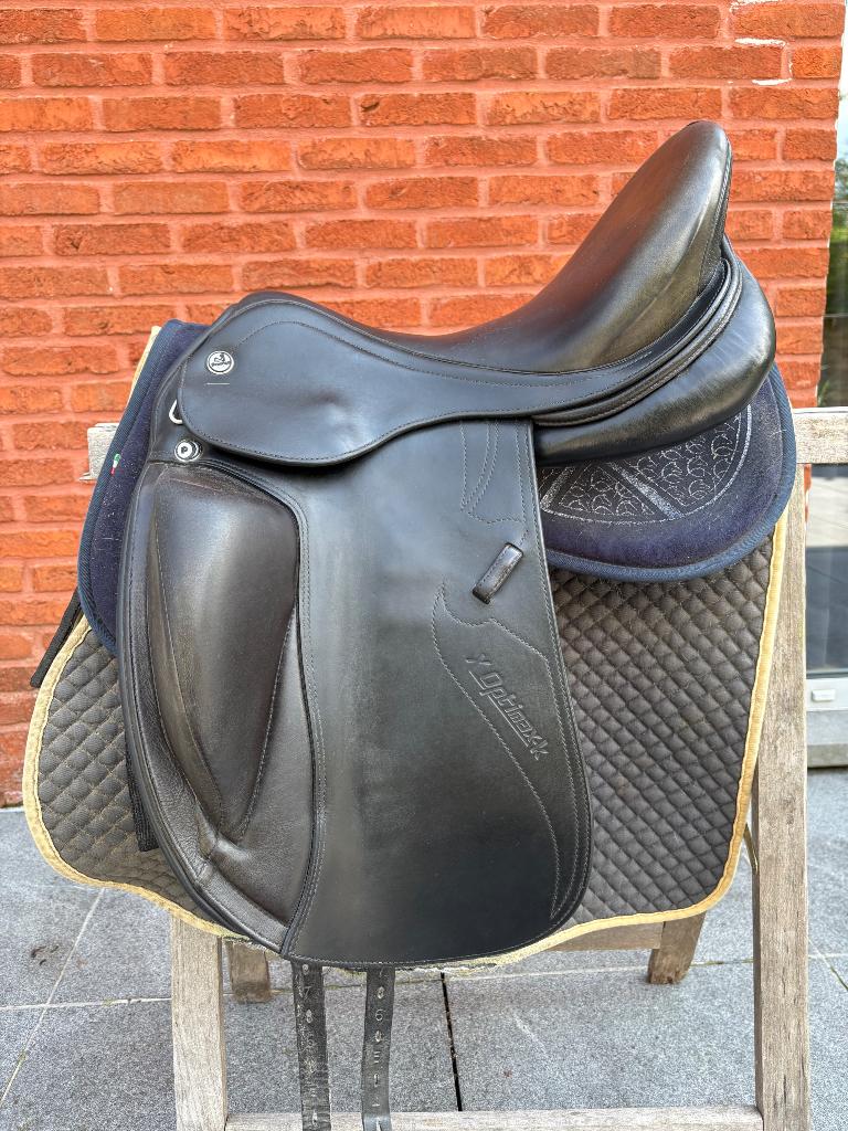 Dressuurzadel Optimax van Prestige, Dieren en Toebehoren, Paarden en Pony's | Zadels, Ophalen of Verzenden, Gebruikt, Dressuur