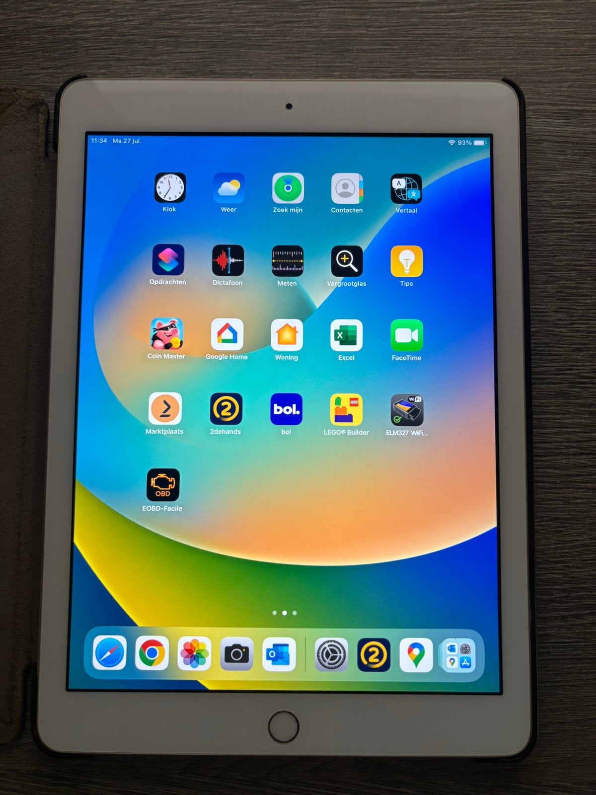 Goed werkende apple ipad 5de generatie, Computers en Software, Apple iPads, 10 inch, 32 GB, Apple iPad, Ophalen of Verzenden