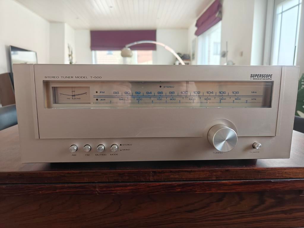 Superscope Marantz tuner T500, Enlèvement
