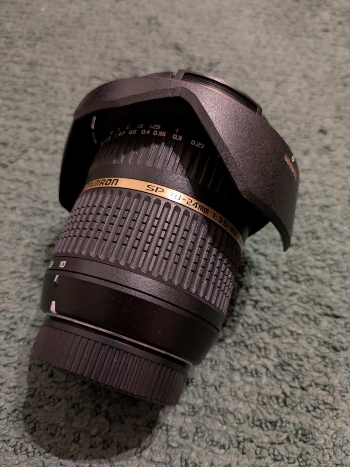 Tamron SP 10-24mm 1:3.5-4.5 breedhoeklens voor Nikon, Enlèvement ou Envoi, Utilisé, Monture Nikon F, Objectif grand angle