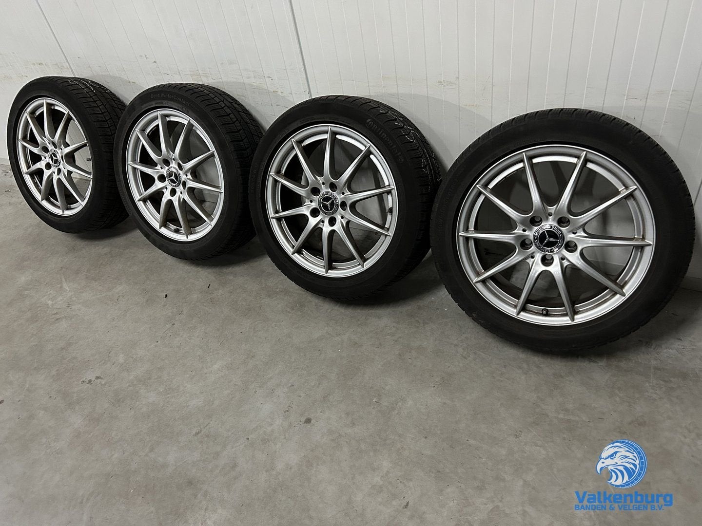 6mm! Originele Mercedes A B CLA Klasse W176 W246 C117 17 inc, Auto-onderdelen, Banden en Velgen, Gebruikt, -, -, Banden en Velgen