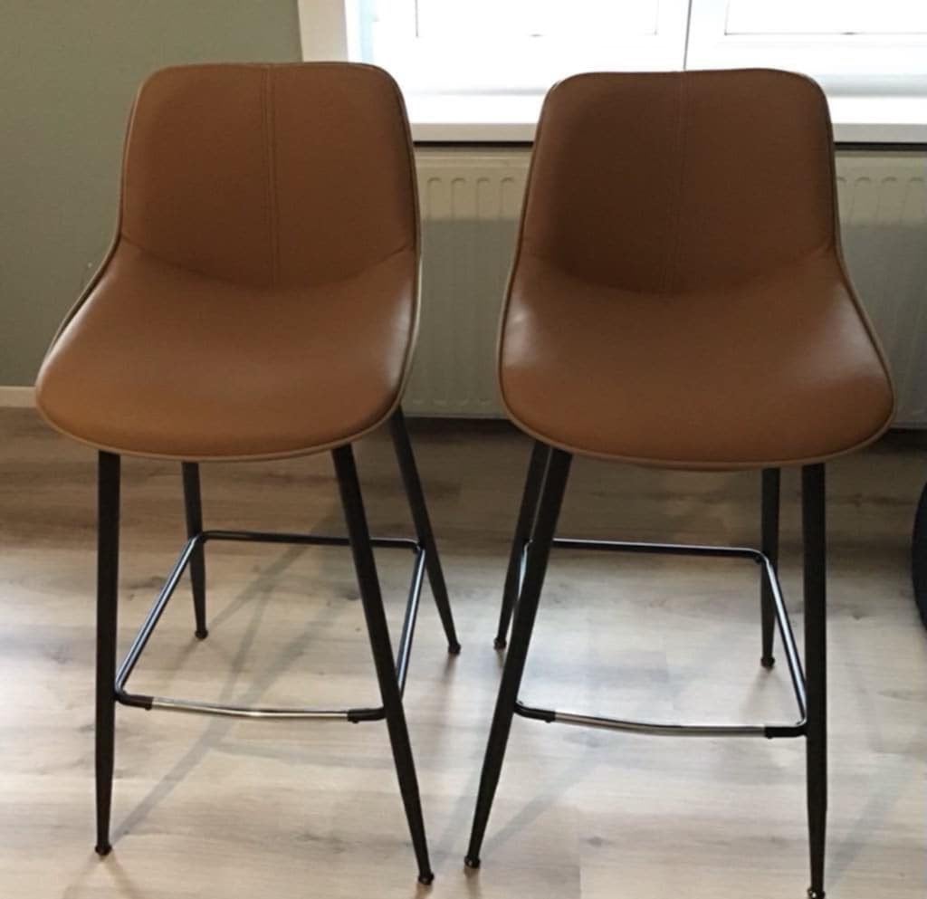 Stoelen, Ophalen, Kunststof, Twee, Bruin