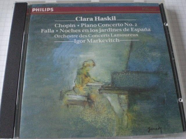 CD: Chopin / Falla - Haskil -Markevitch, CD & DVD, CD | Compilations, Envoi, Utilisé, Autres genres