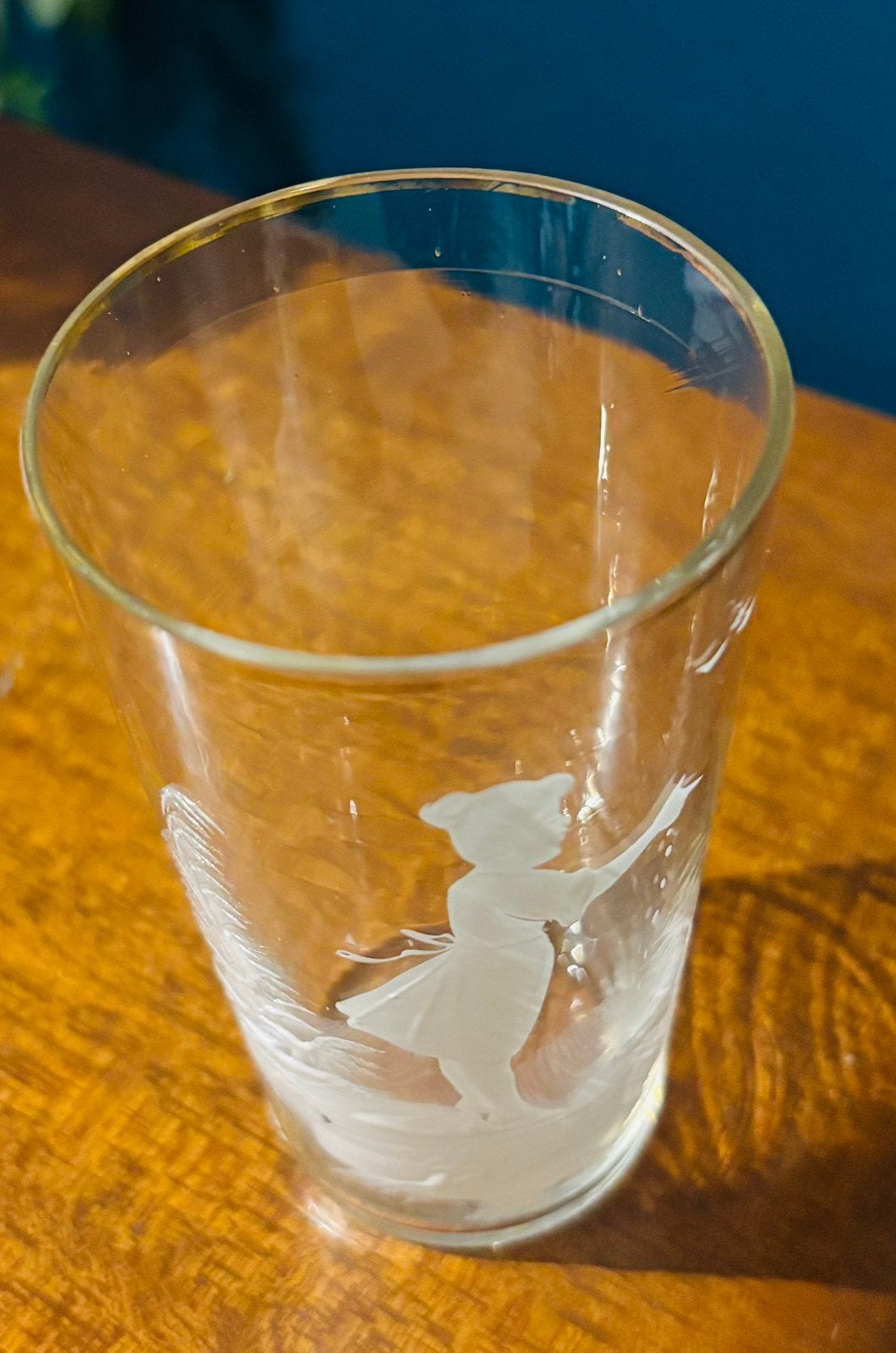 Verre Mary Gregory authentique et ancien, Enlèvement ou Envoi