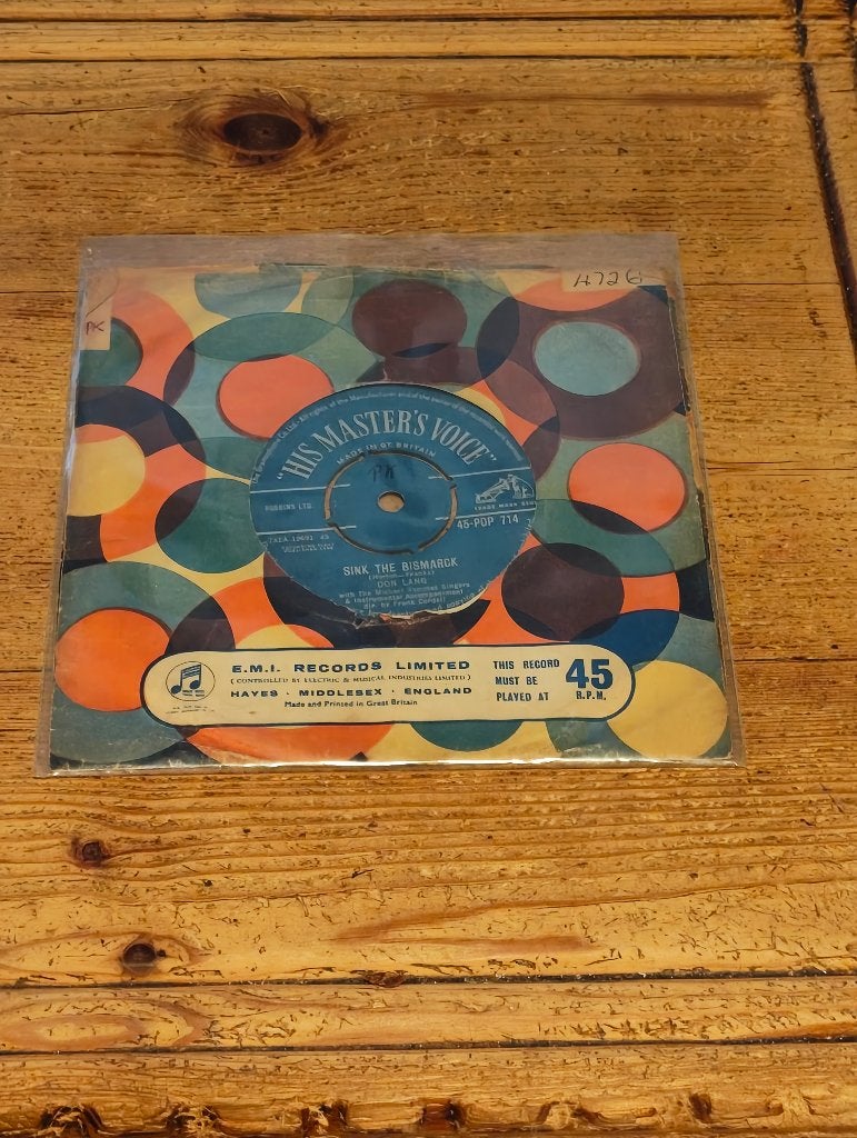 Single van Don Lang With The Michael Sammes Singers, Enlèvement ou Envoi, 7 inch, Utilisé, Pop