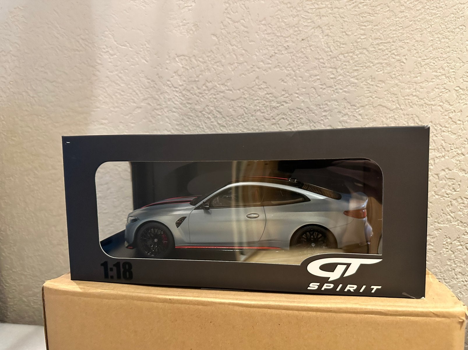 1/18 BMW M4 CSL - GT Spirit, Ophalen of Verzenden