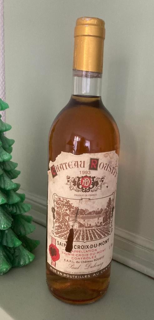 Château Roustit/Sainte Croix du Mont/1993, Collections, Vins, Comme neuf, Autres types, France, Envoi