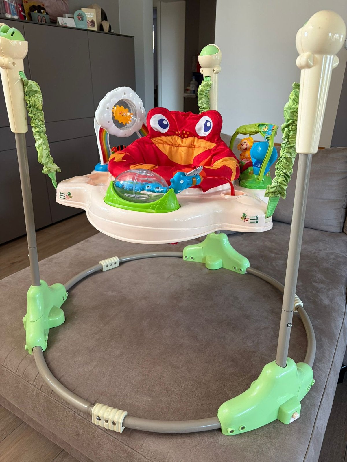 Fisher-Price Rainforest Jumperoo Bouncer, Enlèvement, Comme neuf