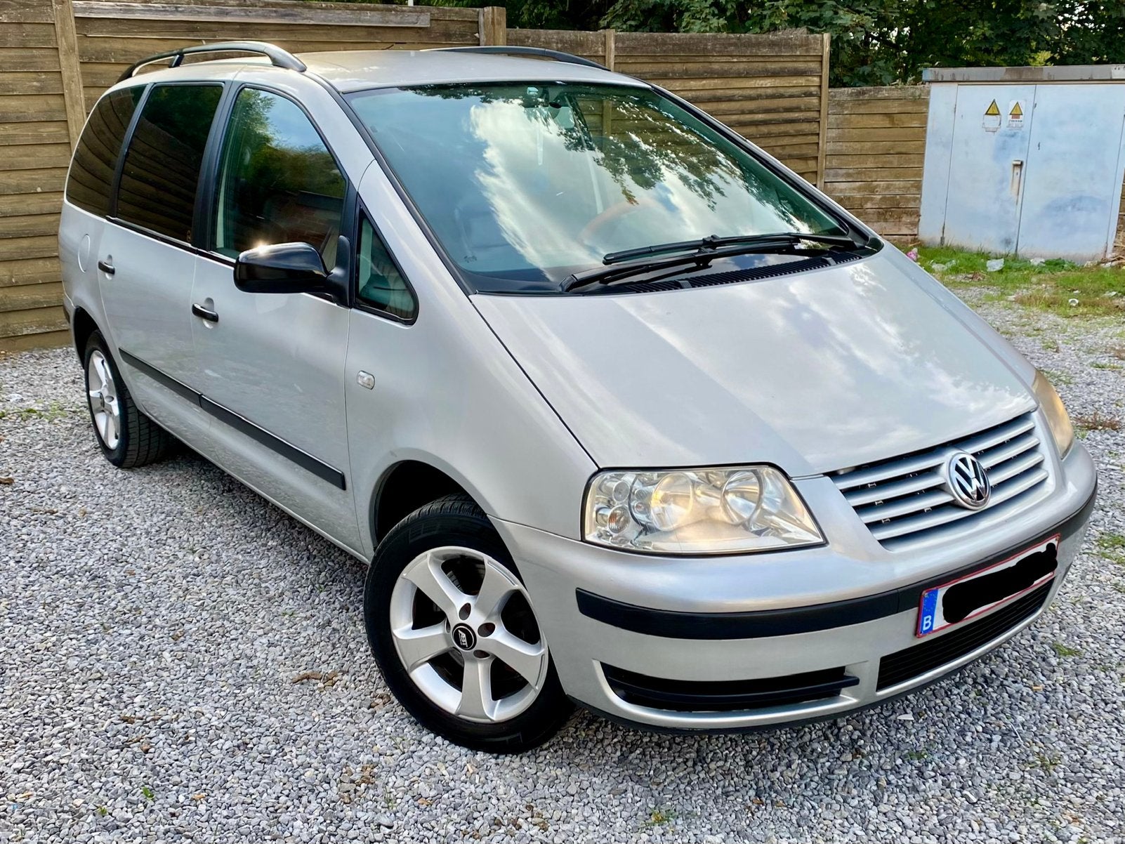 VW SHARAN 1.9 tdi 96kw 131pk 7 places boite 6 full options !, Cuir, Argent ou Gris, Achat, Boîte manuelle