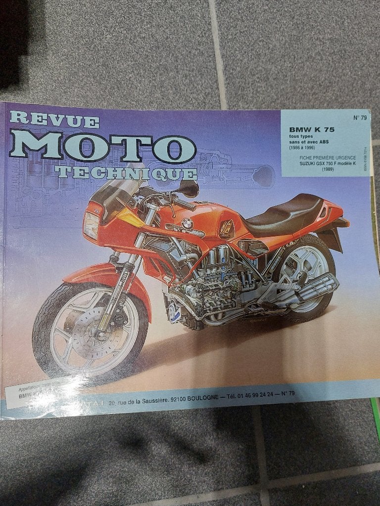 Livre moto technique, Boeken, Ophalen of Verzenden, Zo goed als nieuw, Merk of Model