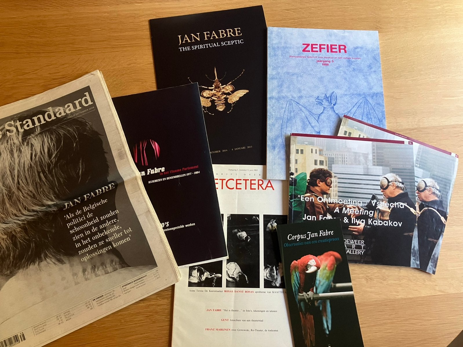 Jan Fabre gemengd lot, Boeken, Ophalen of Verzenden, Zo goed als nieuw
