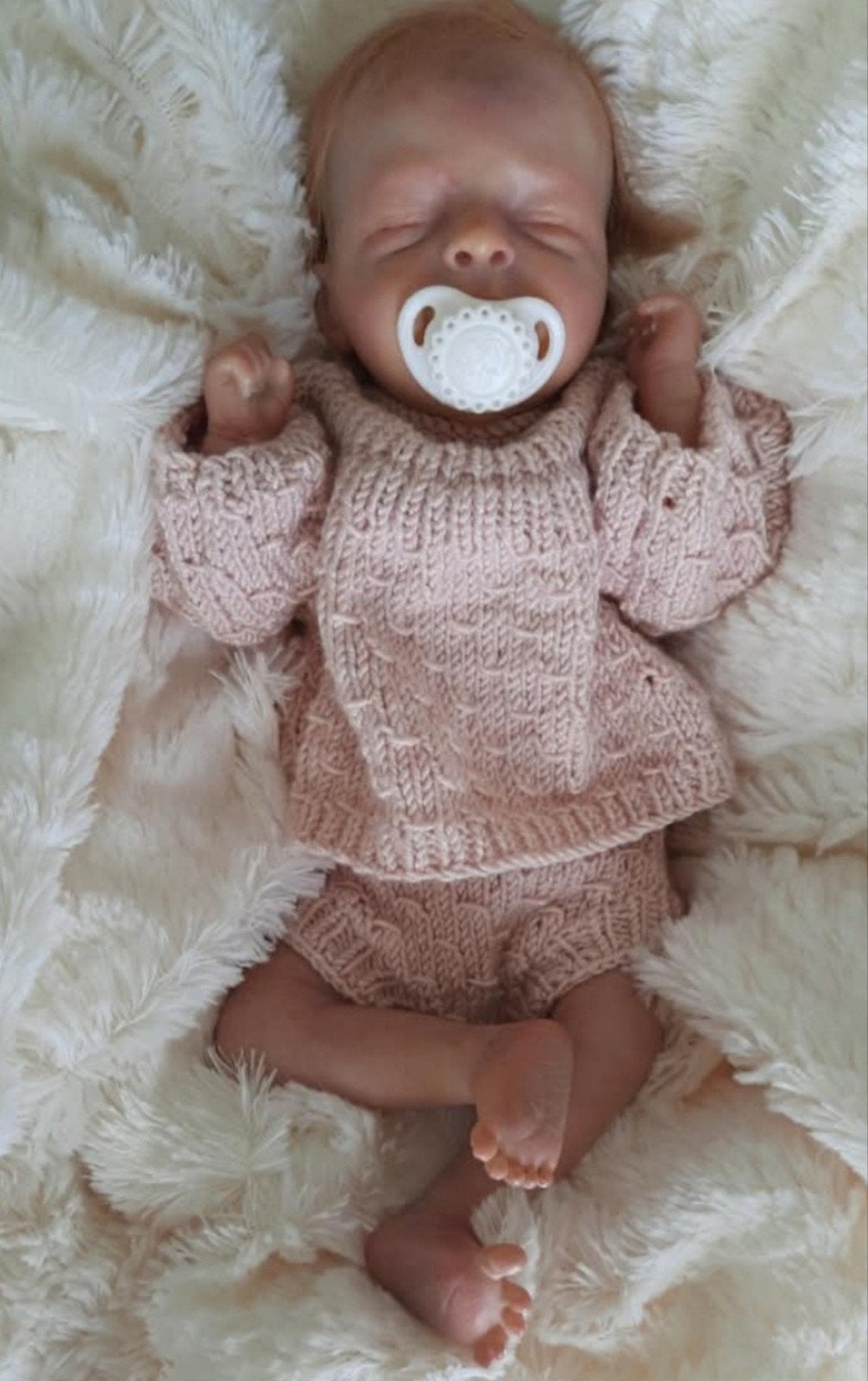 Reborn baby Salia prematuurtje, Ophalen of Verzenden, Nieuw, Pop