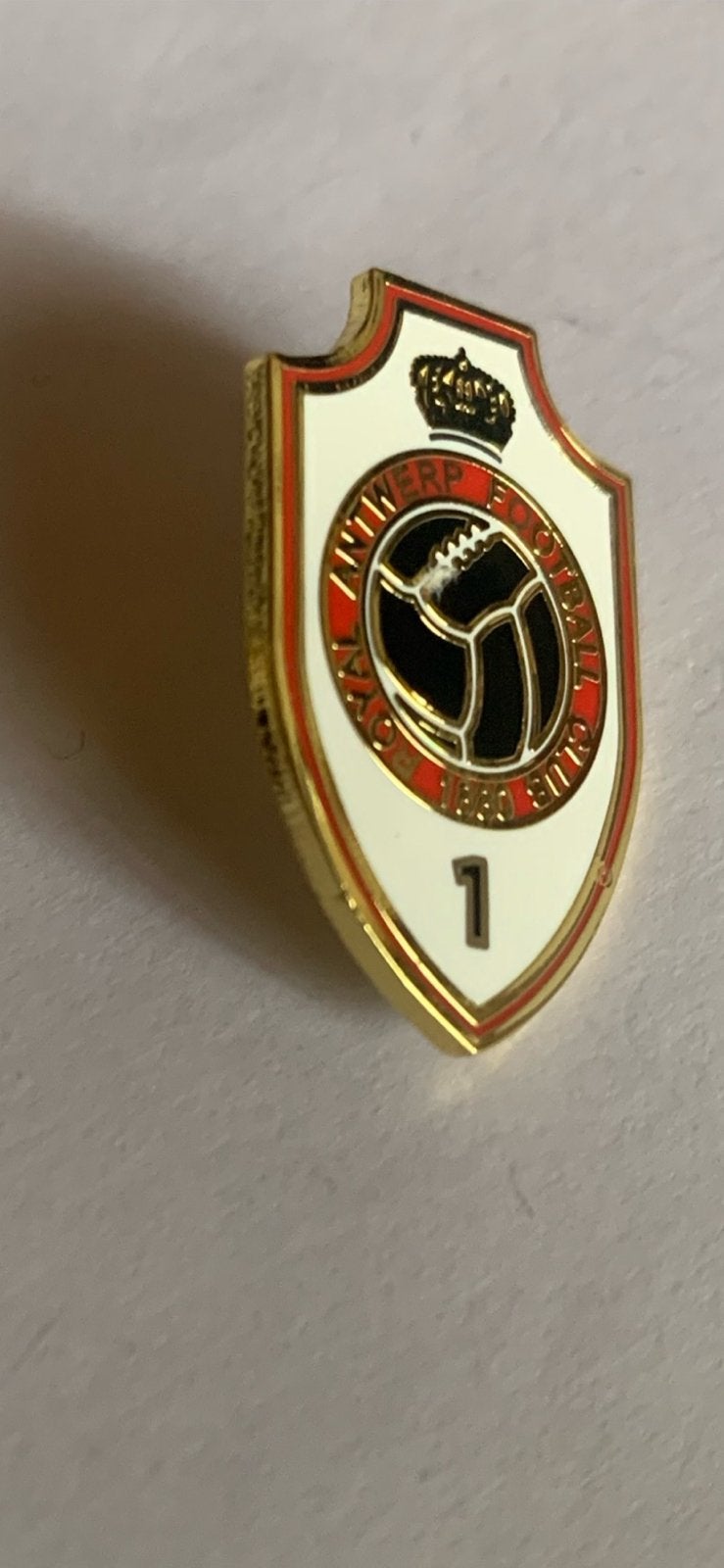 Épinglette du club de football d'Anvers, Collections, Enlèvement ou Envoi, Neuf