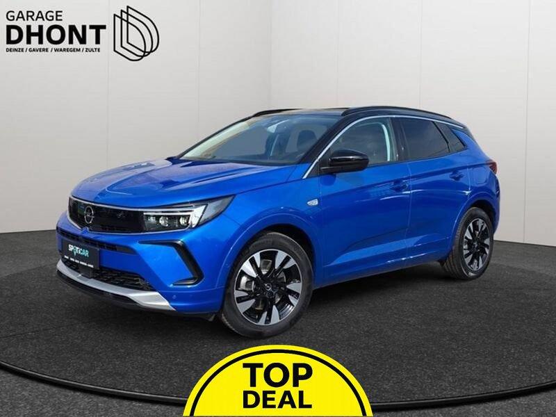 Opel Grandland, https://public.car-pass.be/vhr/18546ef7-34fd-4c45-90a9-d49d772f04aa, Gebruikt, 4 cilinders, Leder en Stof