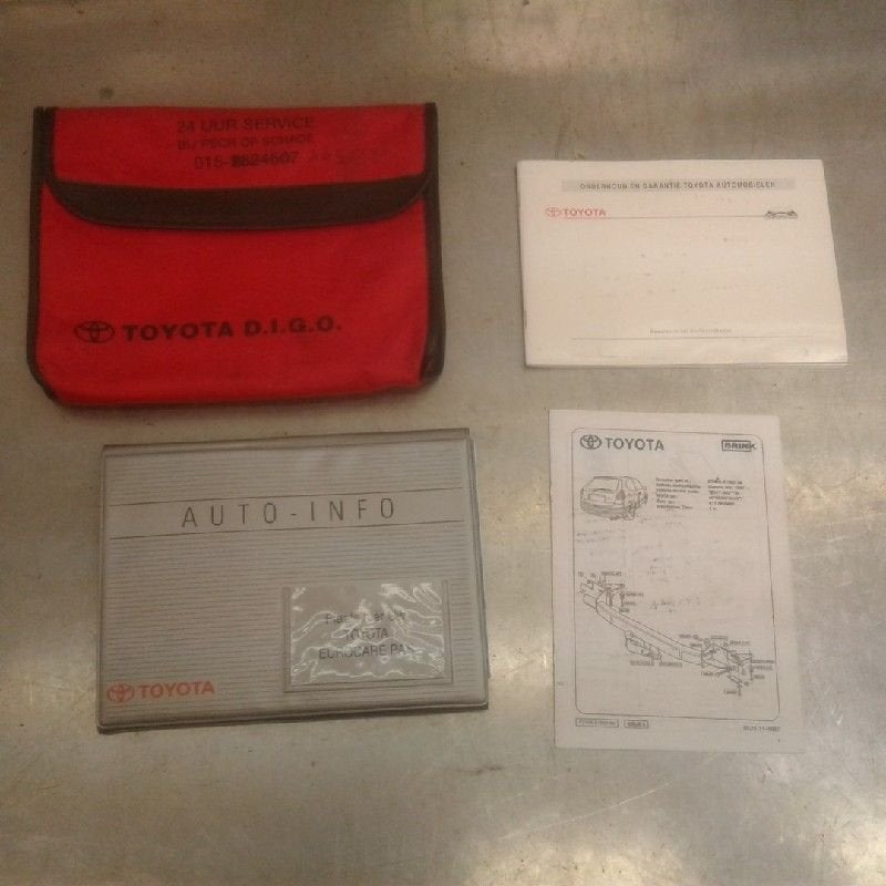 INSTRUKTIEBOEK Toyota Corolla (E11) (01-1997/02-2000), Auto-onderdelen, Gebruikt, Kundenbetreuung@toyota.de, Toyota, Toyota-Allee 2
50858  Köln, DE