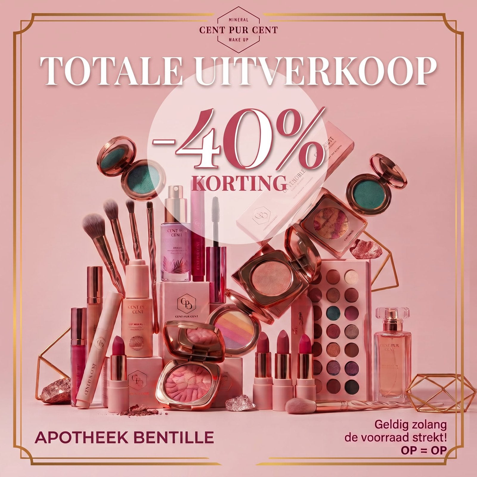 Uitverkoop cent pur cent, Overige kleuren, Gehele gezicht, Nieuw, Ophalen of Verzenden