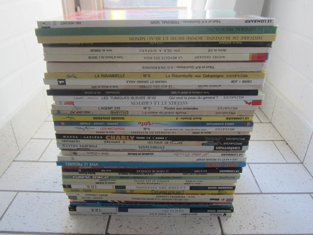 Lot 2 de 40 BD cartonnées - 50,00Eur, Livres, Série complète ou Série, Enlèvement, Utilisé, Divers auteurs