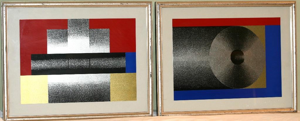 Hans TICHA (1940) - Twee litho's 1999, Ophalen of Verzenden