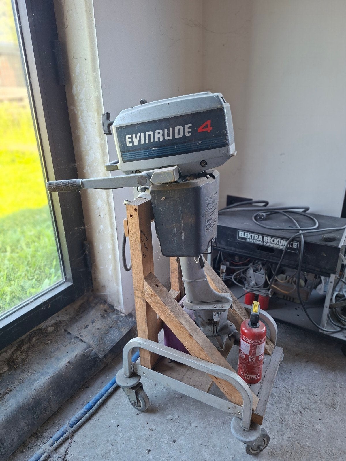 boot-motor buitenboord-motor EVINRUDE 4, Watersport en Boten, Ophalen