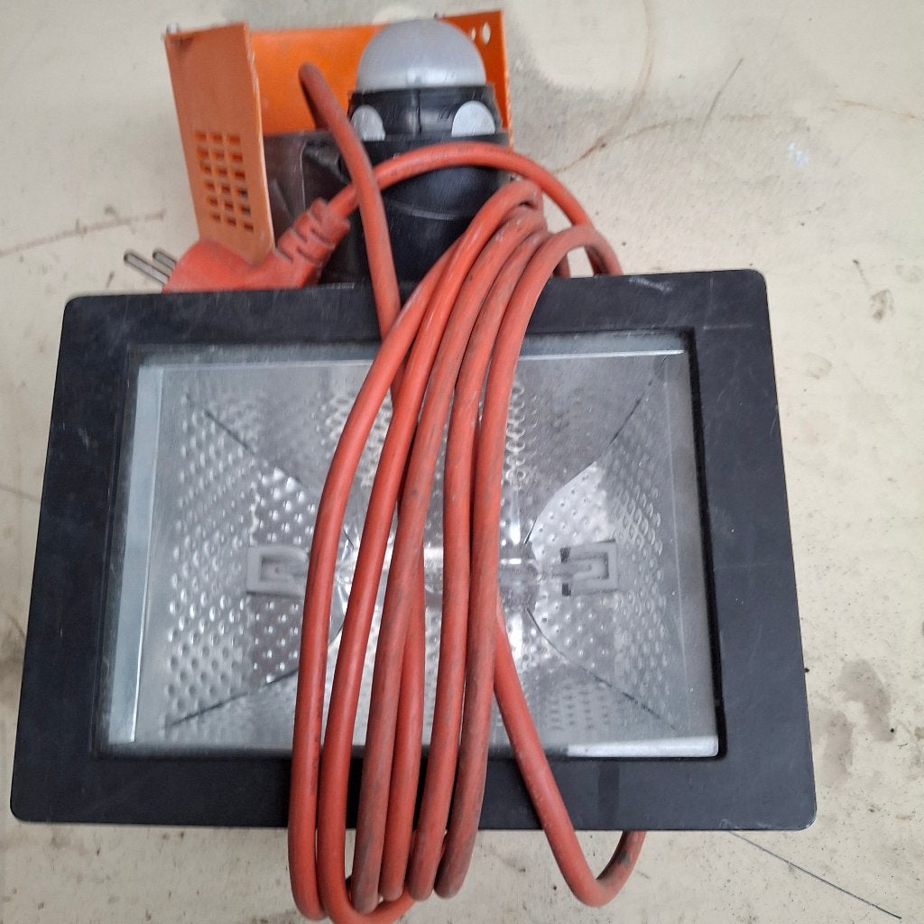 Lampe halogène avec capteur, bonne affaire, Enlèvement ou Envoi, Utilisé
