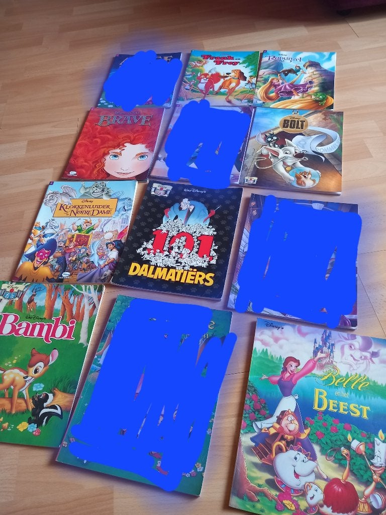 Disney strip verhallen, Boeken, Ophalen