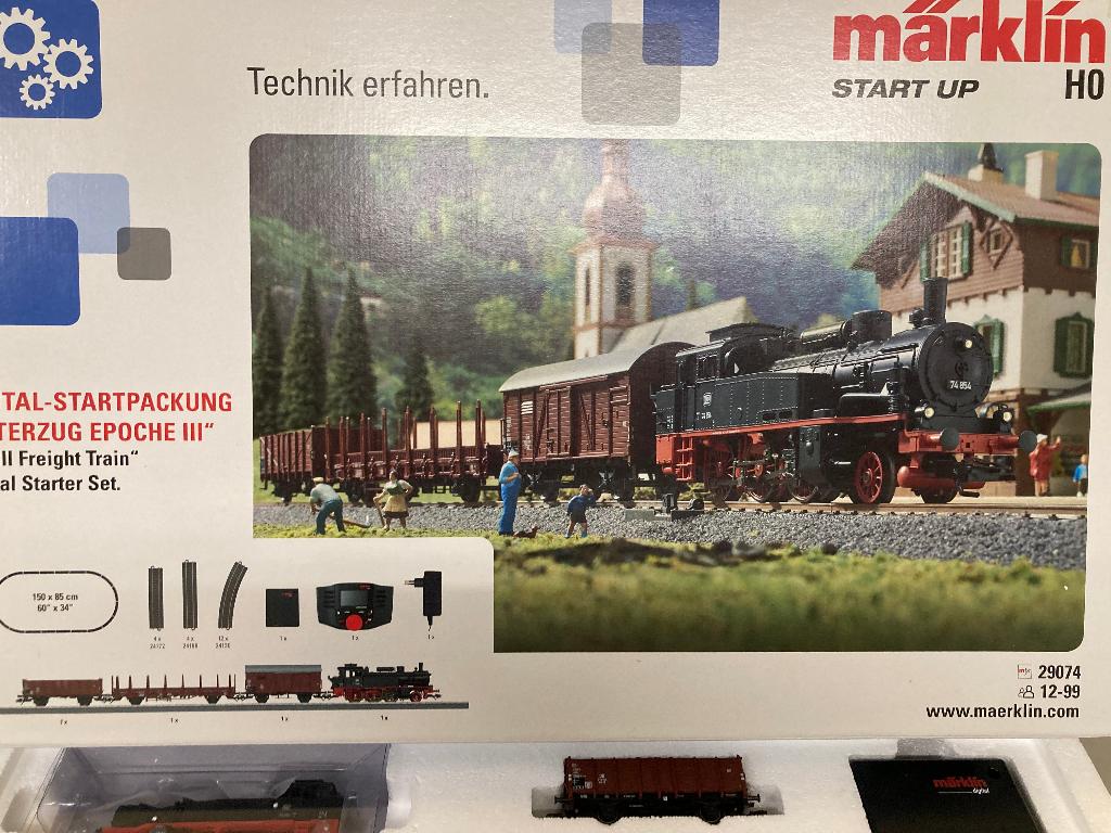 Märklin 29074 digitale startset (MFX), Hobby en Vrije tijd, Modeltreinen | H0, Wisselstroom, Treinset, Nieuw, Ophalen of Verzenden