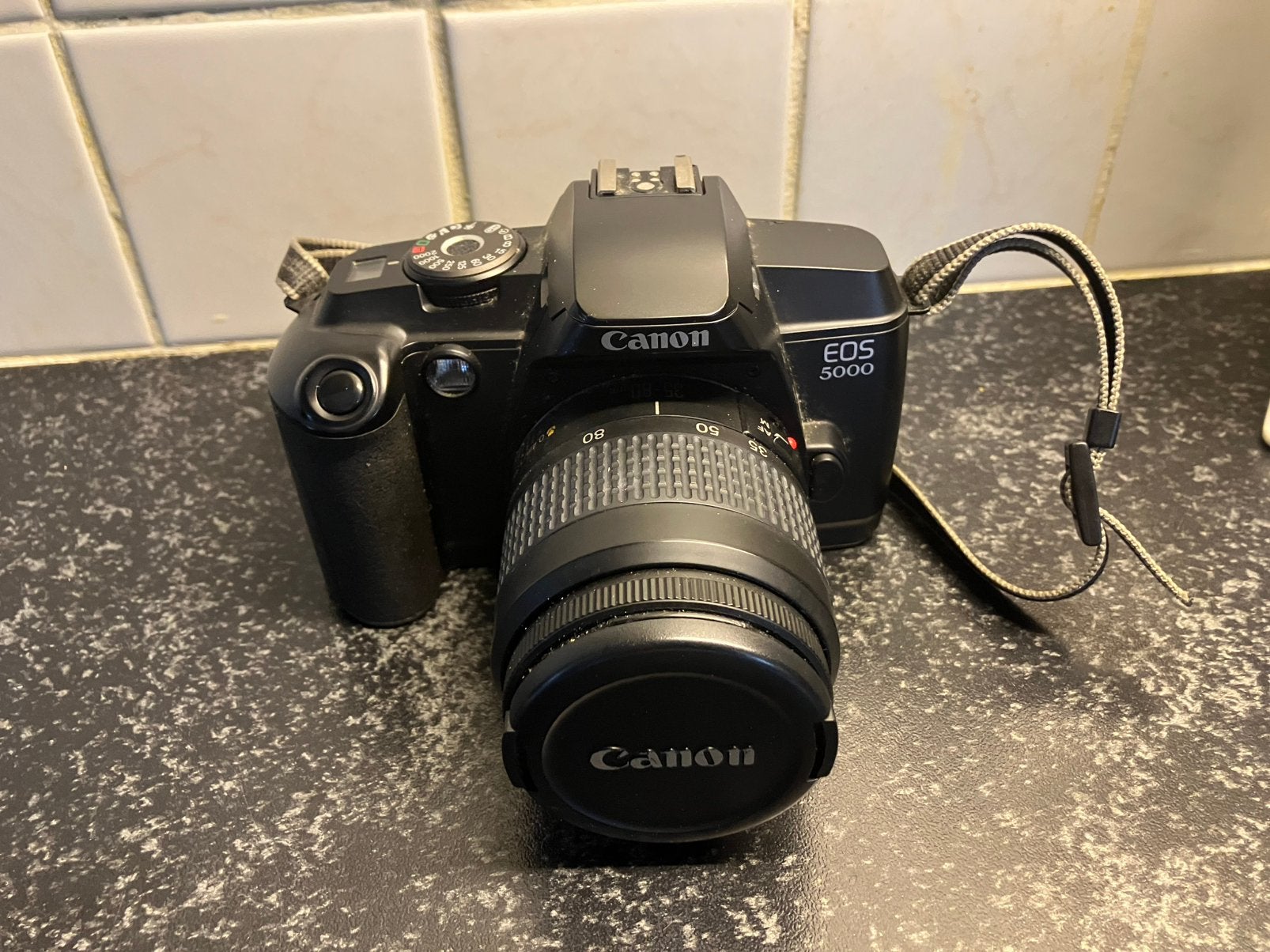 Canon EOS 5000, Audio, Tv en Foto, Ophalen, Zo goed als nieuw, Canon