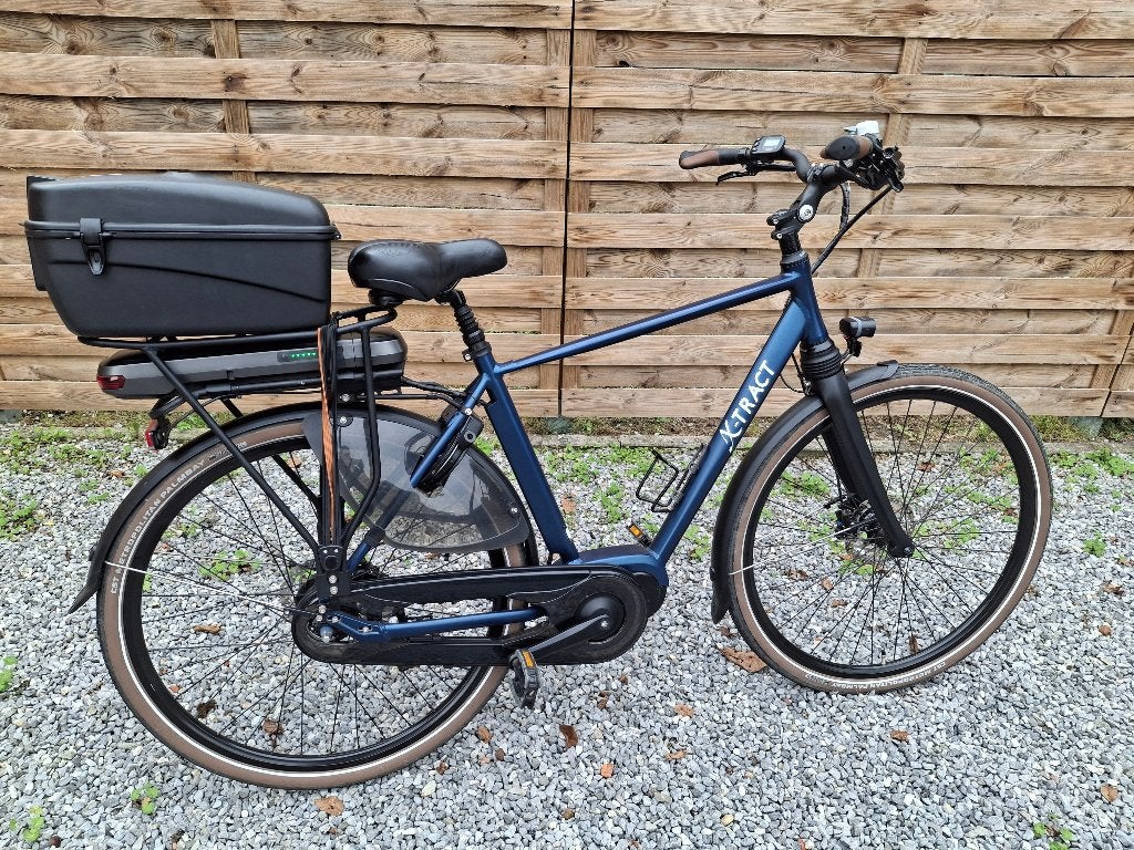 Ebike xtract heren suspension middenmotor m400 bafang, Zo goed als nieuw, 51 tot 55 cm, 50 km per accu of meer, Ophalen