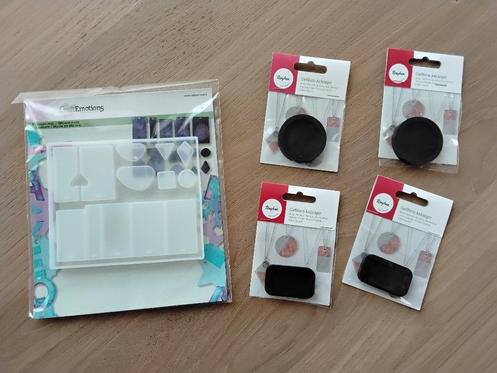 Gietvormen in sillicone voor epoxy of polyesterhars, Neuf, Rayher, Réutilisable, Kit de bricolage