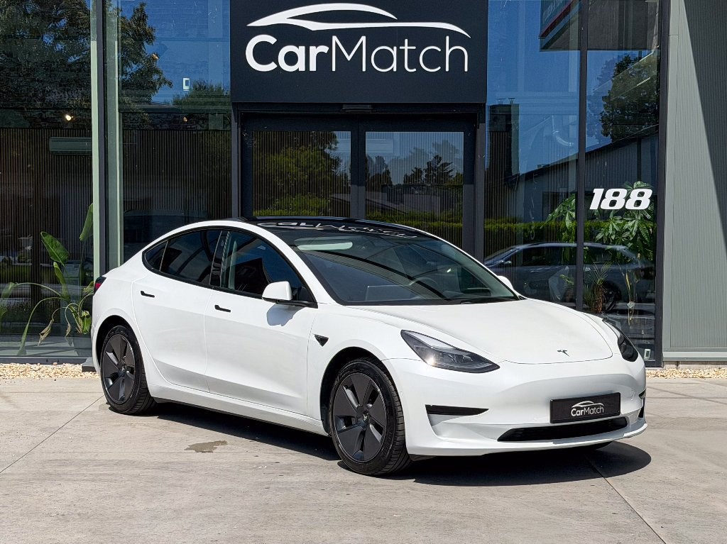 Tesla Model 3 Standard Range - AUTOPILOT | PANO | CAMERA, Automaat, 208 kW, Wit, Leder
