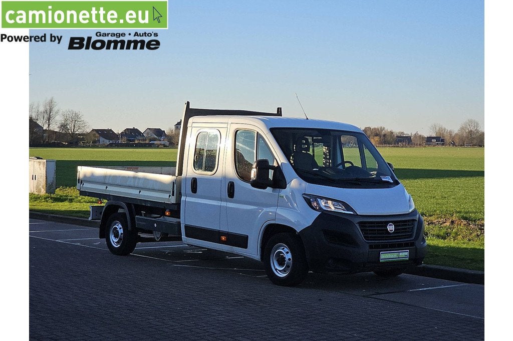 Fiat Ducato 35H 2.3 MultiJet L3H1 DC Open Laadbak (bj 2021), Auto's, Voorwielaandrijving, 4 deurs, Gebruikt, Euro 6