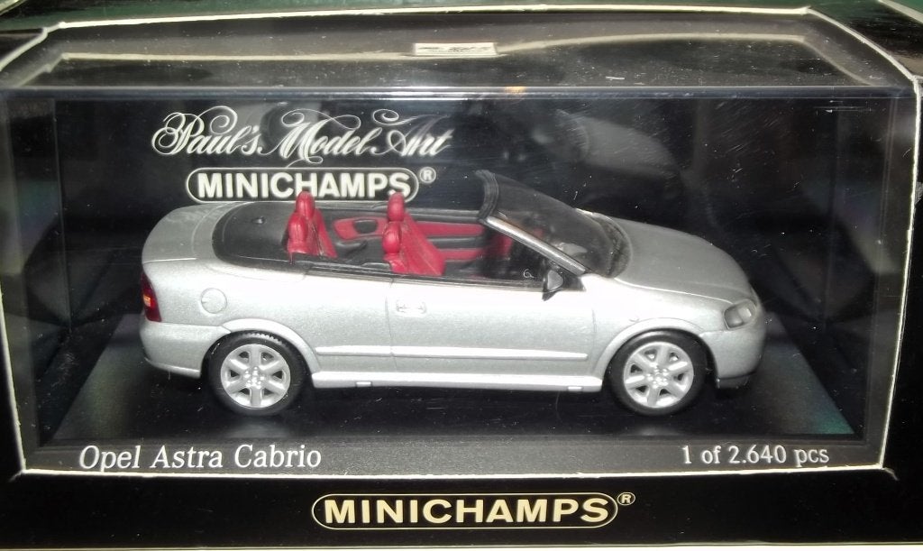 Opel Astra Cabriolet 2000 - Echelle 1:43, Hobby en Vrije tijd, Modelauto's | 1:43, Ophalen of Verzenden, Zo goed als nieuw, Auto