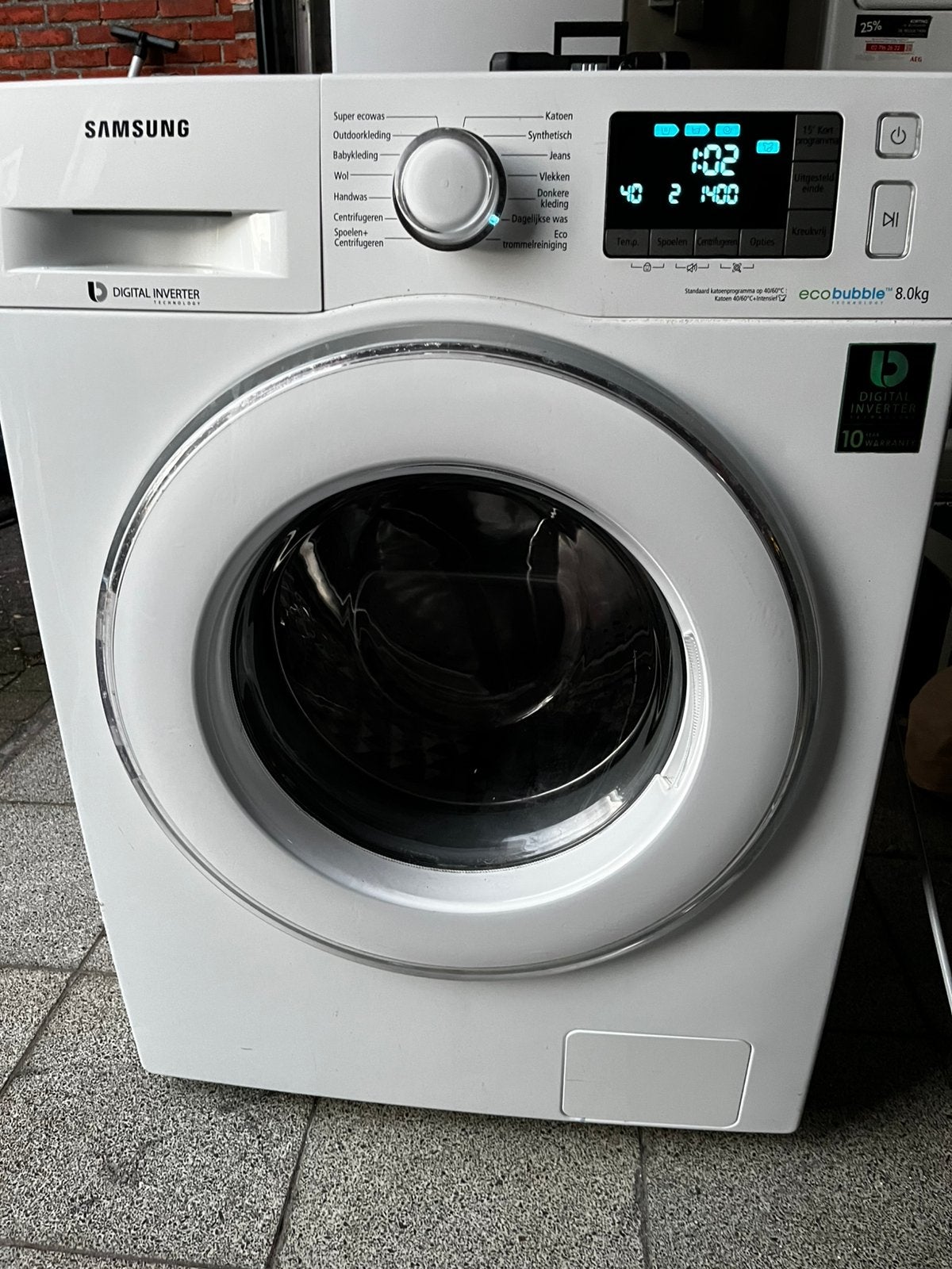 Samsung 8kg wasmachine, Electroménager, Enlèvement, Comme neuf